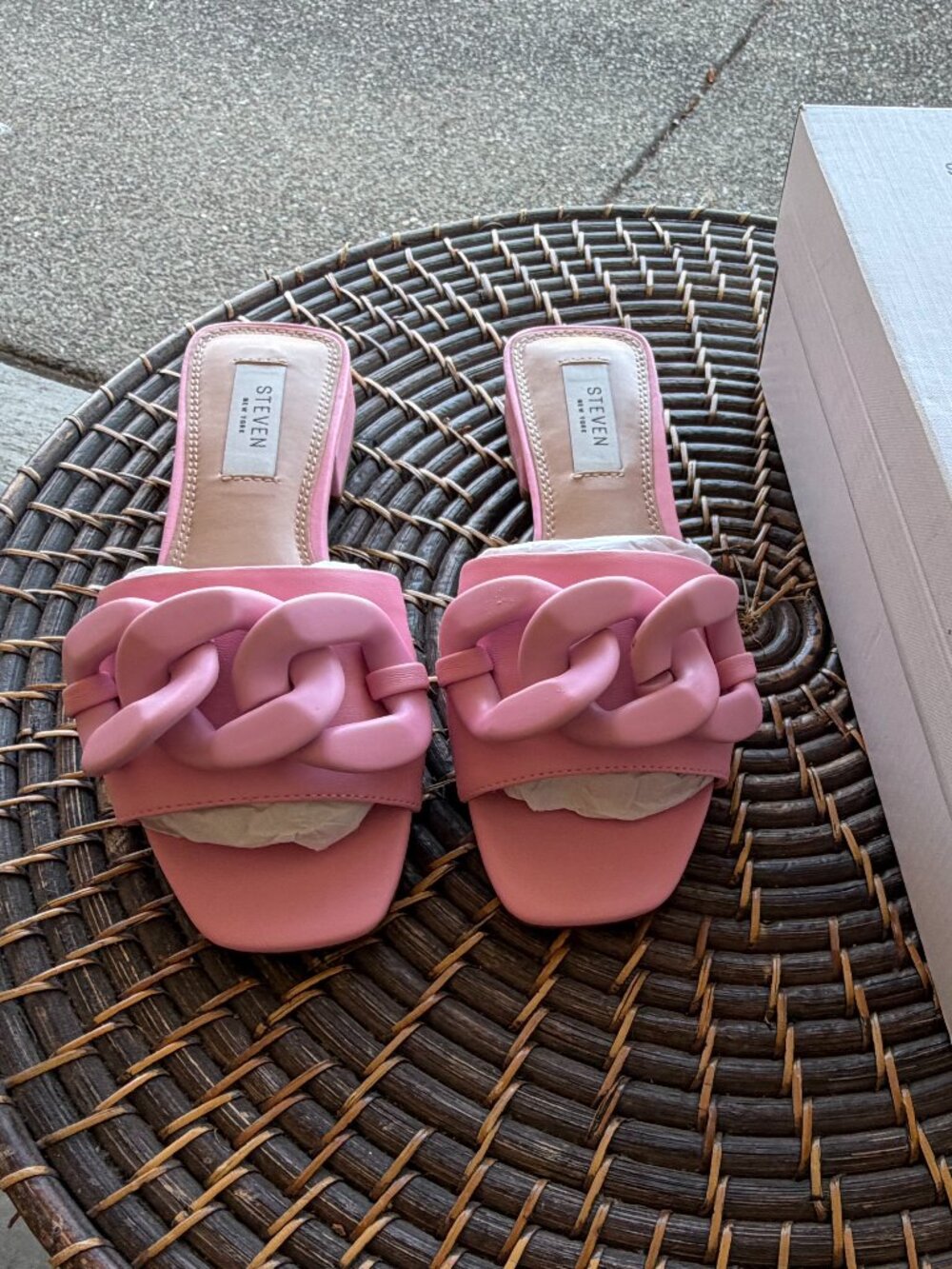 Brand New Pink Slip Ons